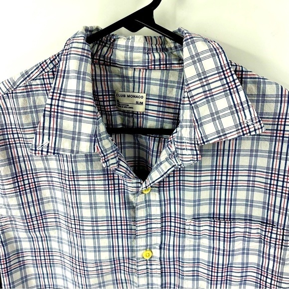 Club Monaco Slim fit Longsleeve Button down Shirt - Picture 4 of 4